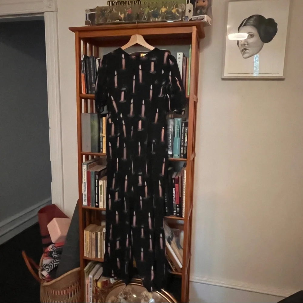 Samantha Pleet Candle Jumpsuit Sz 6 - Picture 5 of 7